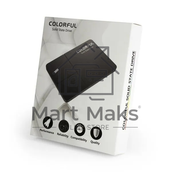 Накопитель SSD Colorful SL500, 256Gb, 2.5