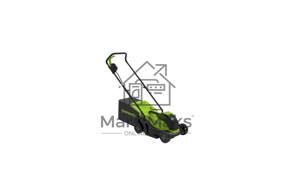 Газонокосилка аккумуляторная GreenWorks GD24LM33, 24v, 33 см, без АКБ и ЗУ (2516107)