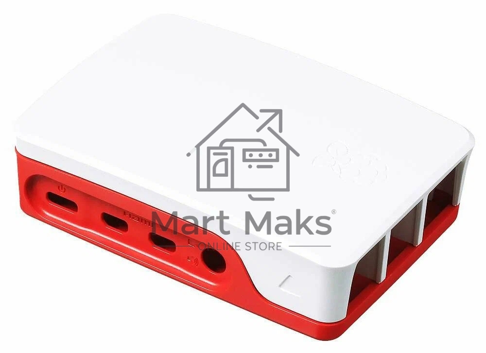 Корпус Raspberry Pi 4, Official Raspberry Pi 4 Cases, RED/WHITE