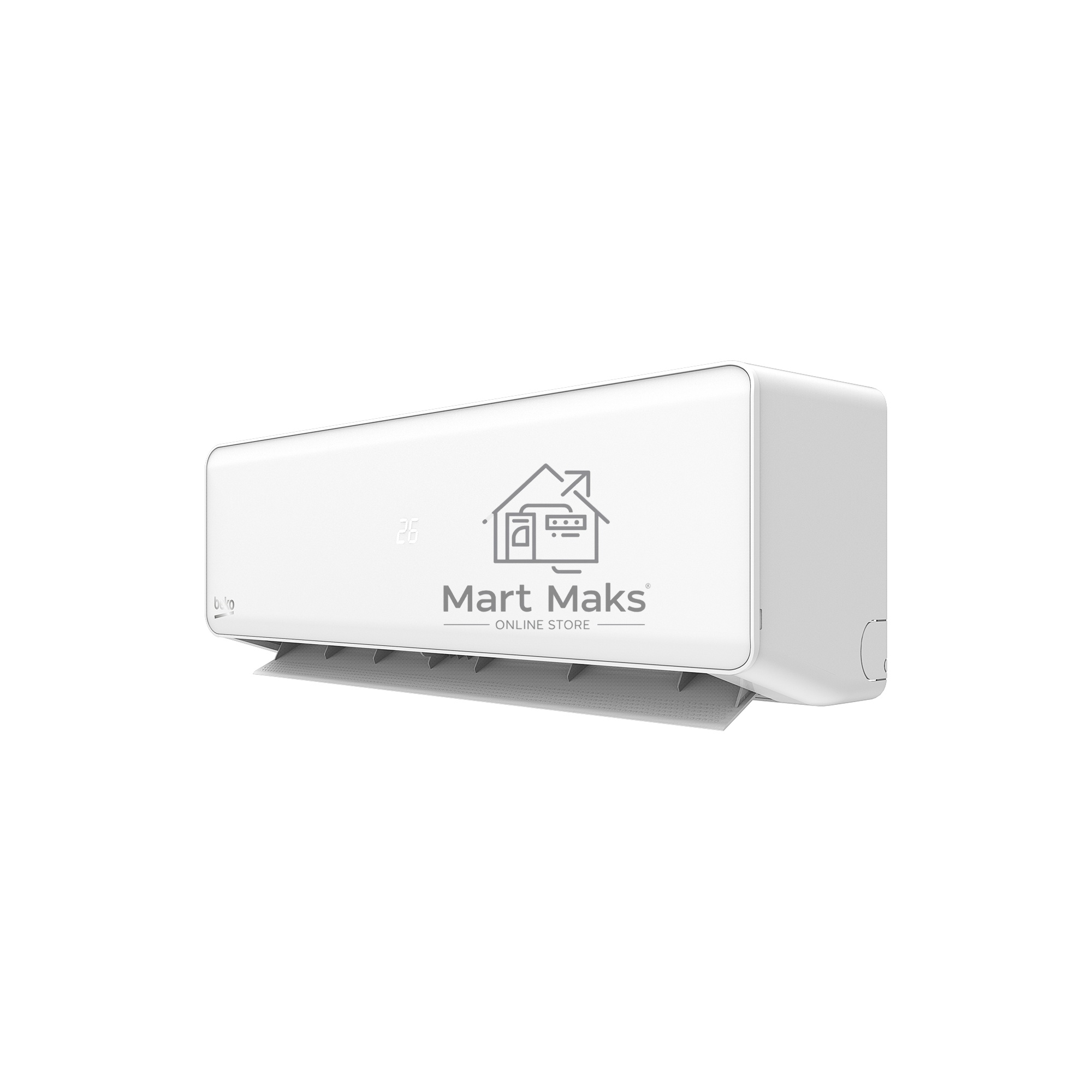 Кондиционер сплит-система Beko SPLIT BRFPA 180 / BRFPA 181 18000 BTU, 50 м², 35/44 дБ, охлаждение, обогрев, осушение, белый