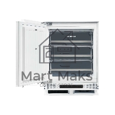 Морозильная камера встраиваемая Maunfeld MBFR88SWGR Inverter белый, 95 л, 3 ящика