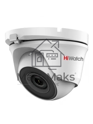 Камера видеонаблюдения HiWatch DS-T203(B) 2.8-2.8мм HD-CVI HD-TVI цветная корп.:белый