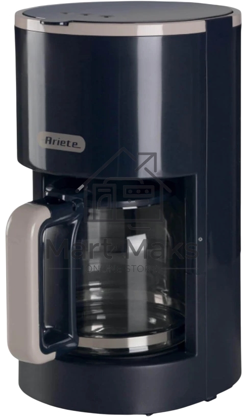Кофеварка капельная Ariete 00M139400AR0 черный, молотый, 1,2 л., 900 Вт