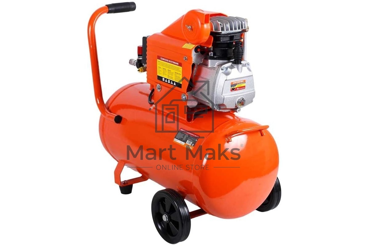 Компрессор КРАТОН AC-280-40-D Dпрямой 220В 2000Вт 280л/мин ресивер40л 32кг