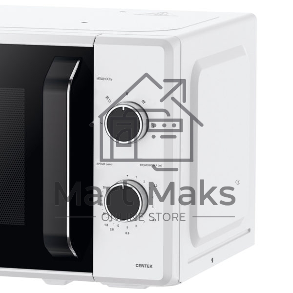 Микроволновая печь Centek CT-1550 белый 20л 700Вт поворотный механизм
