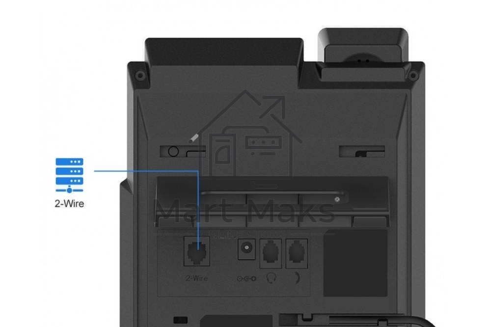 Телефон IP Fanvil X303-2 Wire черный