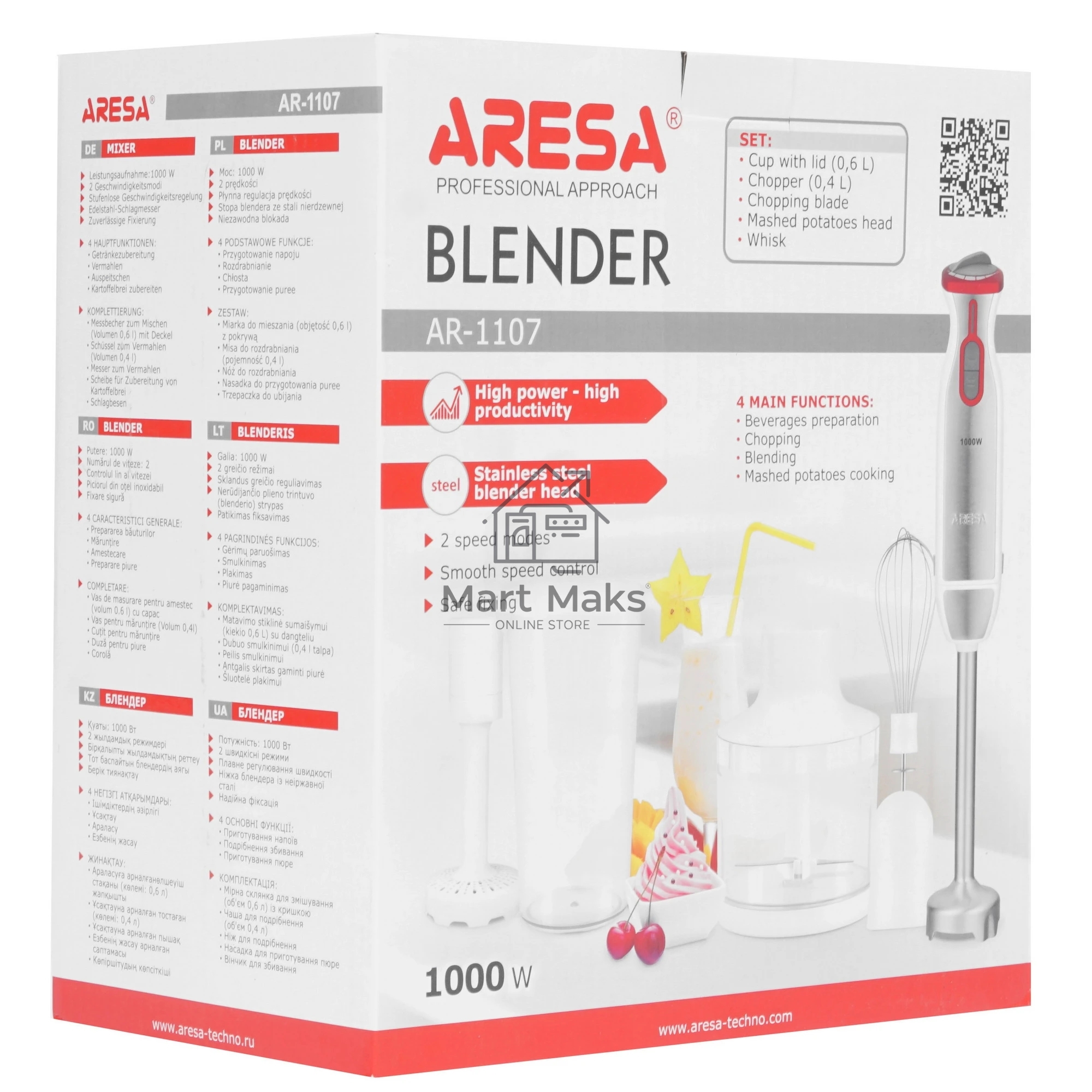 Блендер ARESA AR-1107