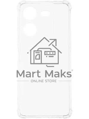 Чехол (клип-кейс) BoraSCO для Tecno Pova 5 Bumper Case прозрачный (72321)