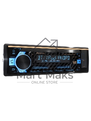 Автомагнитола Prology CMD-350, 1 DIN, Bluetooth, USB Type-A, AUX, пульт ДУ