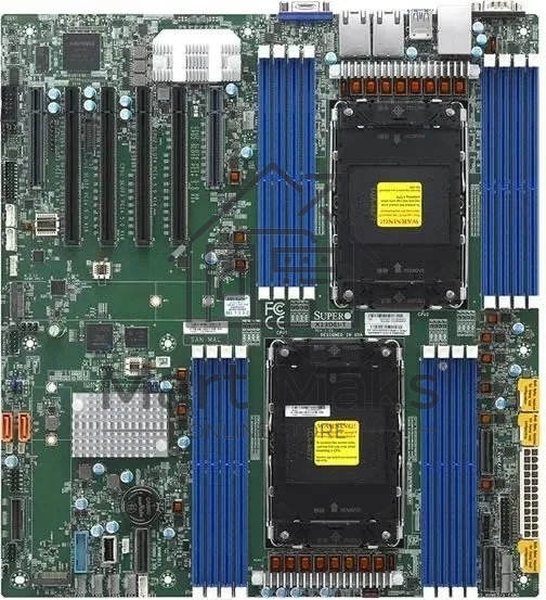 Материнская плата Supermicro X13DEI bundle, LGA4677, Intel C741, 16xDDR5, 10xSATA, 2xM.2 PCIe 4.0 x2, 4xPCIe 5.0 x16, 2xPCIe 5.0 x8, 1xD-Sub, 2x 1Gb LAN, 4xUSB 3.0, 1xUSB 2.0, 1xCOM, E-ATX