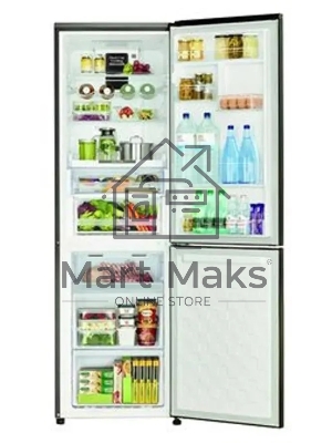 Холодильник Hitachi R-BG410PUC6 GBK черный двухкамерный 215/105л морозилка снизу