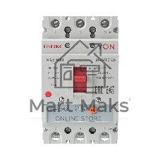 Выключатель автоматический MGS160 3P 100-125A 36kA YON MGS160N-3TAMF0125
