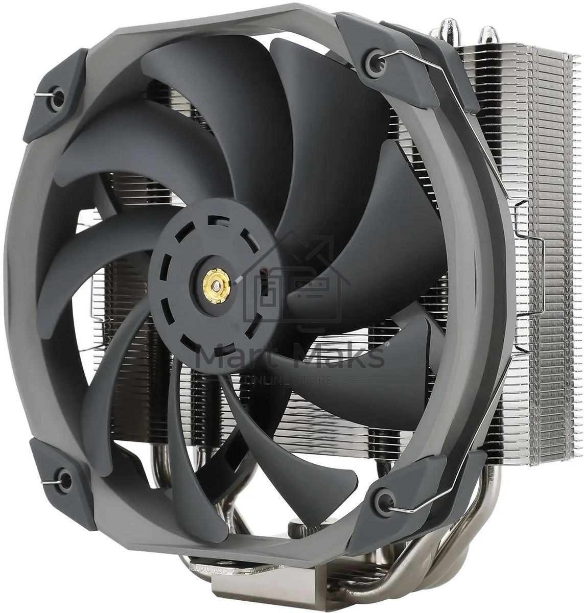 Устройство охлаждения(кулер) Thermalright TA140 EX, серый, Soc-AM5/AM4/1151/1200/2066/2011/1700 4-pin 30.2dB Al+Cu 665gr Ret (TA140-EX)