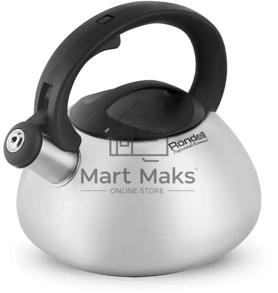 Чайник металлический Rondell Krafter RDS-1607 3л, стальной