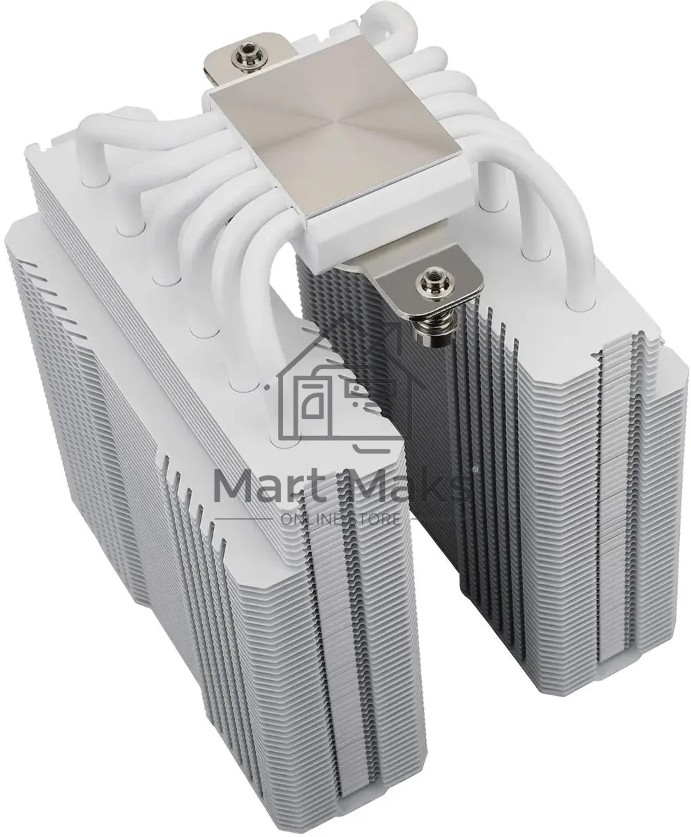 Устройство охлаждения(кулер) Thermalright Peerless Assassin 120 White ARGB Soc-AM5/AM4/1151/1200/2066/2011/1700 белый 4-pin 25.6dB Al+Cu 750gr Ret (PA120-WH-ARGB)