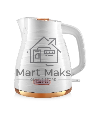 Чайник электрический BRAYER BR1057WH белый, 2200 Вт, 1,7 л