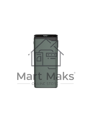 Внешний аккумулятор OLMIO QL-20, 20000mAh, 22.5W, QuickCharge3.0/PowerDelivery, LCD, серый