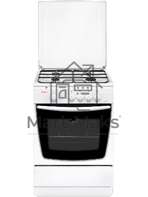 Плита газовая Gefest ПГ 1200 С7 К8 белый, конфорок 4 шт, духовка 63 л, 60 см x 85 см x 60 см