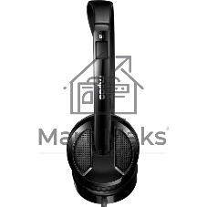 Гарнитура Rapoo H120 чёрный, проводная, USB