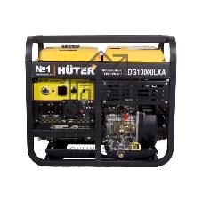 Электрогенератор дизельный Huter LDG 10000LXА, 8.5 кВт, 82 дБ, 124.8 кг
