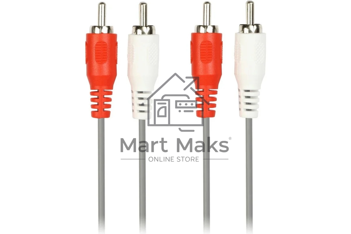 Кабель соединительный Smartbuy 2xRCA (M) - 2xRCA (M), 3,0 м, в пакете (KA223-200)