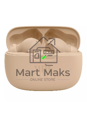 Наушники TWS JBL Wave Beam песочный, внутриканальные, Bluetooth, быстрая зарядка, до 8 ч