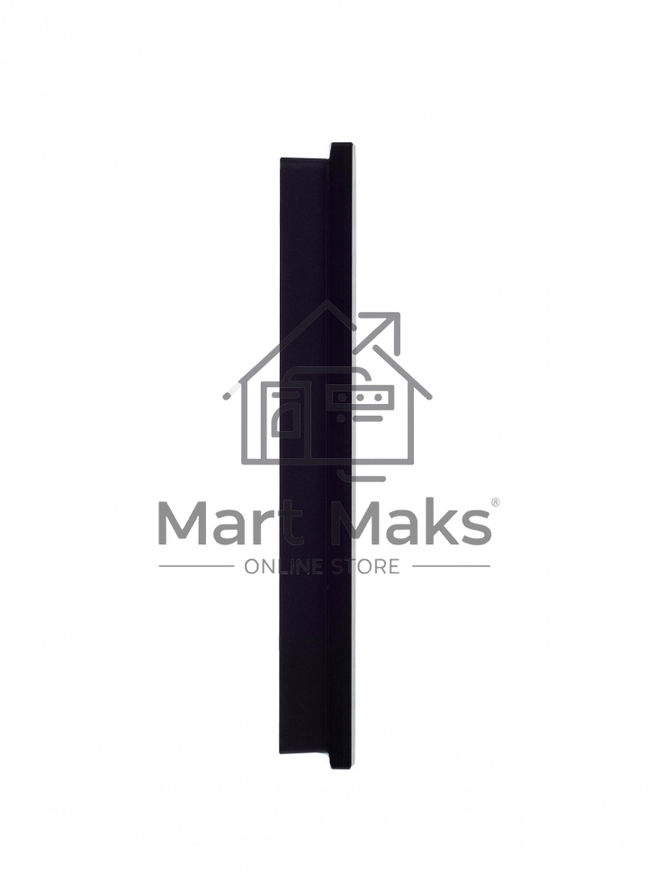 Рамка 1 -местная IEK BRITE РУ-1-1-БрЧ (BR-M12-M-K02) металл черный
