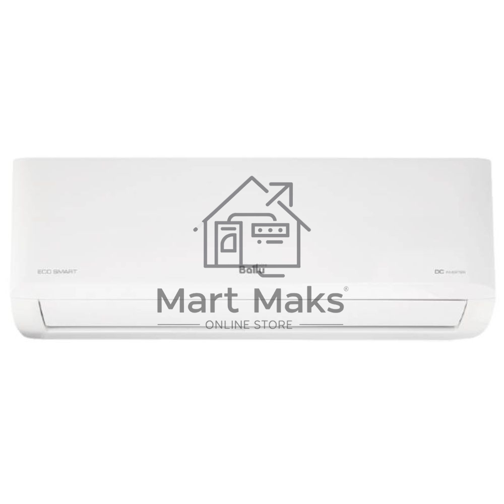 Блок внутренний сплит-системы Ballu Eco Smart DC BSYI/in-08HN8_V4 инвертор, 8000 BTU, 23 м², 20 дБ, охлаждение, обогрев, осушение, белый
