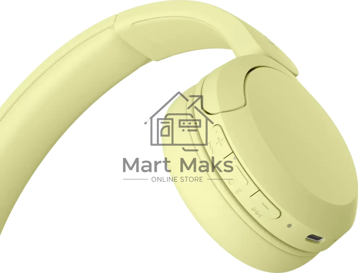Наушники SONY WH-CH520 желтый