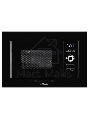 Встраиваемая микроволновая печь Monsher MMH 201 B, 59.3х38.5х31.3 см, мощность микроволновой печи 800-1250 Вт, мощность гриля 1000 Вт, 5 уровней мощности, электронное управление, многофункциональный дисплей, режим Микроволны/Гриль/Комби, автоменю8 програм