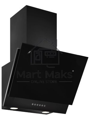 Вытяжка наклонная Elikor Рубин S4 50П-700-Э4Д черный, 49 см, 700 куб. м/ч, 52 дБ