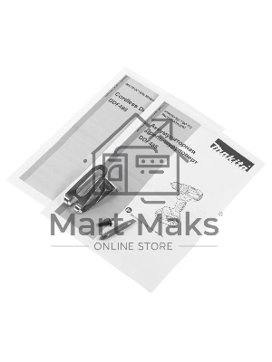 Дрель-шуруповерт Makita DDF485RF, 18 В, 3 А·ч, аккумуляторная