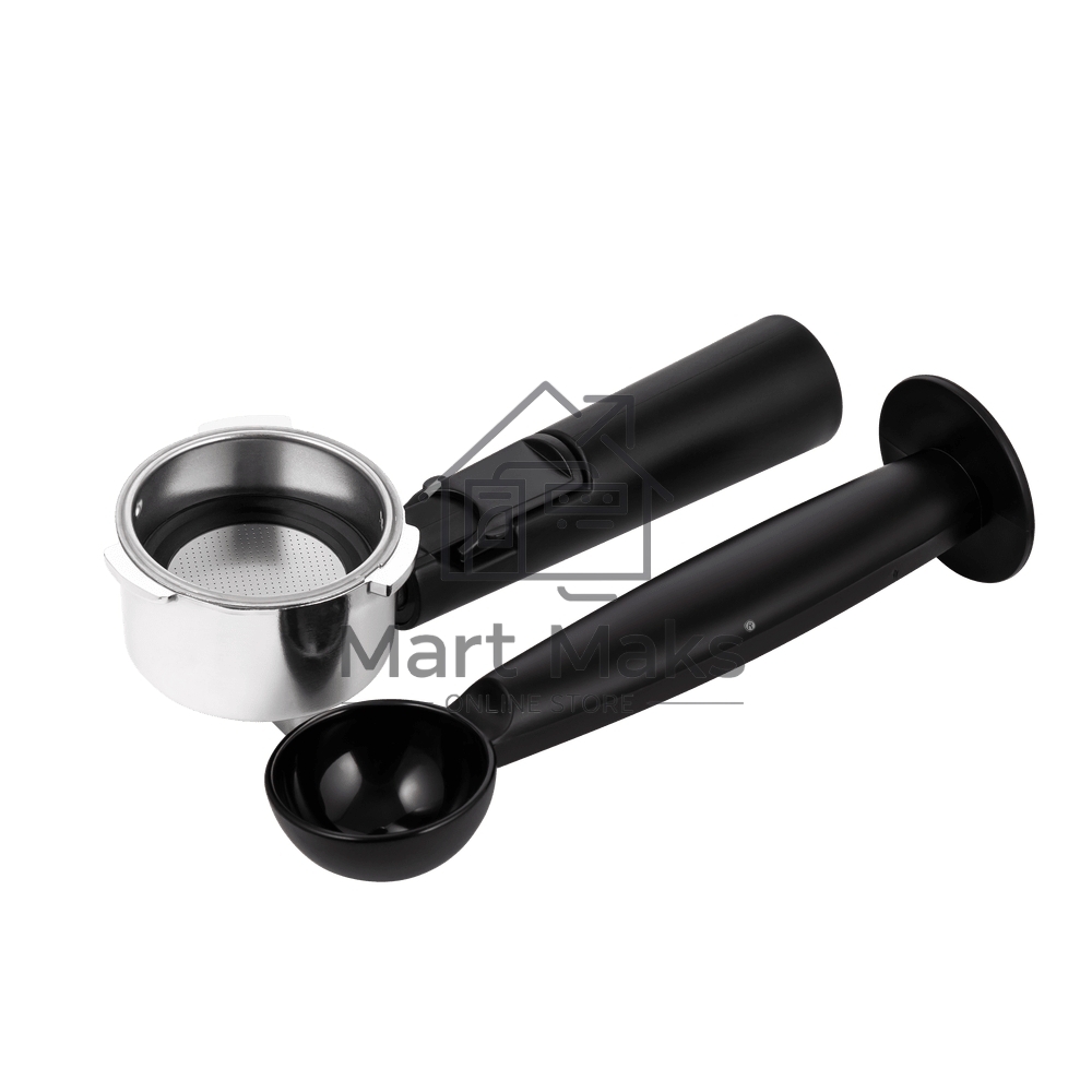 Кофеварка рожковая Maunfeld MF-735WH PRO белый, исп. кофе - молотый, 1.25 л, 1100 Вт, 15 Бар