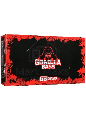 Колонки автомобильные Kicx Gorilla Bass GBL65 200Вт 90дБ 4Ом 16см (6.5дюйм) (ком.:2кол.) широкополосные однополосные
