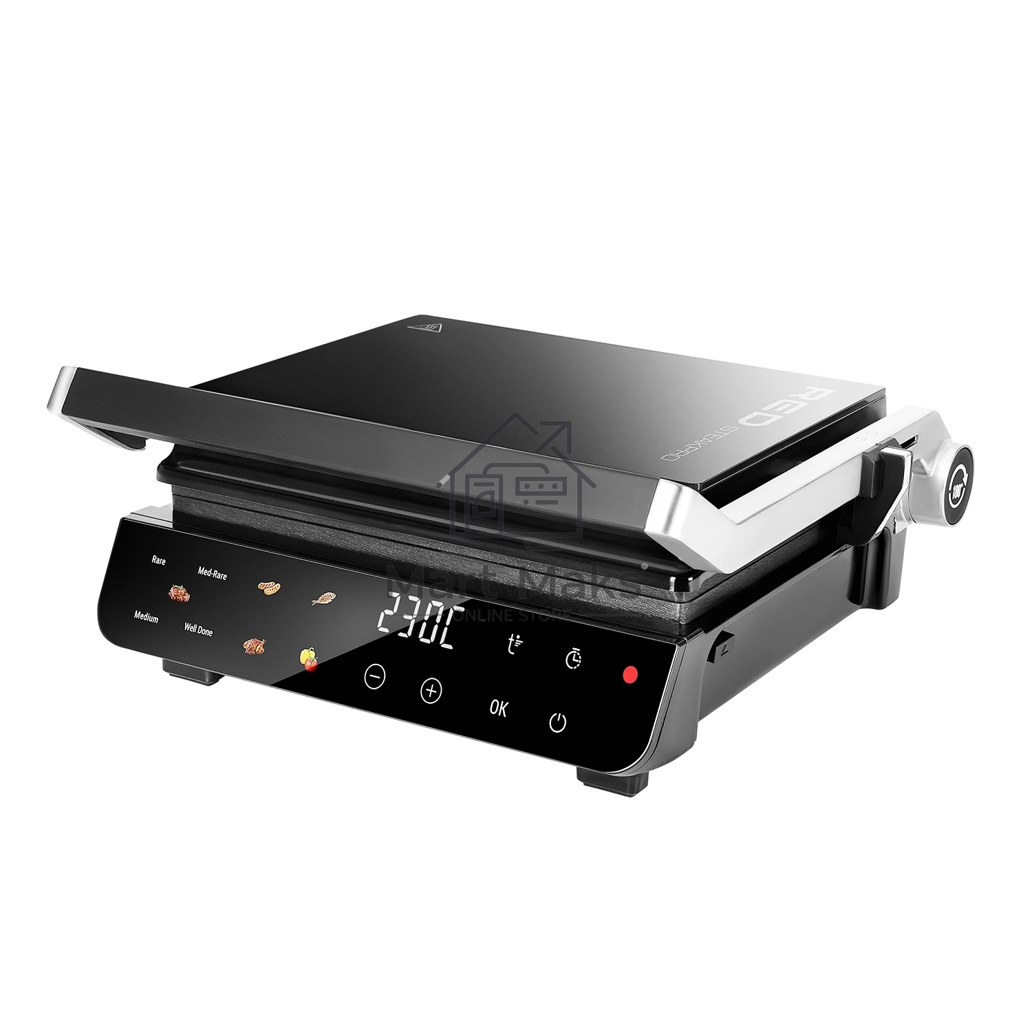 Электрогриль Red Solution G830D 2000Вт черный