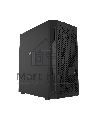 Компьютерный корпус Powercase Mistral Micro Z2B SI, Non Window, Mesh, 2x 120мм fan, черный, mATX (CMIMZB-F2SI)