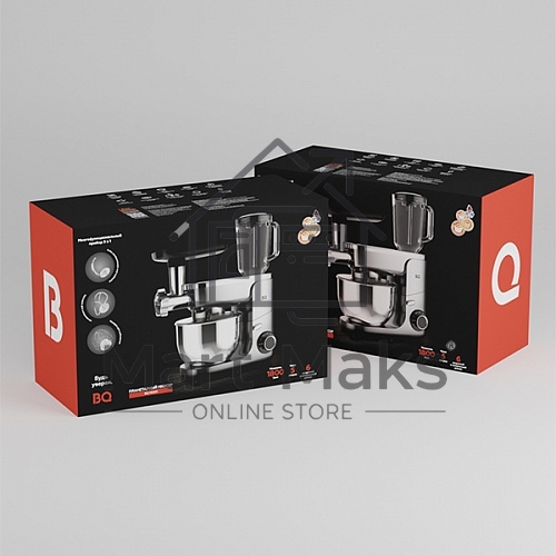 Планетарный миксер BQ MX341 серебристый