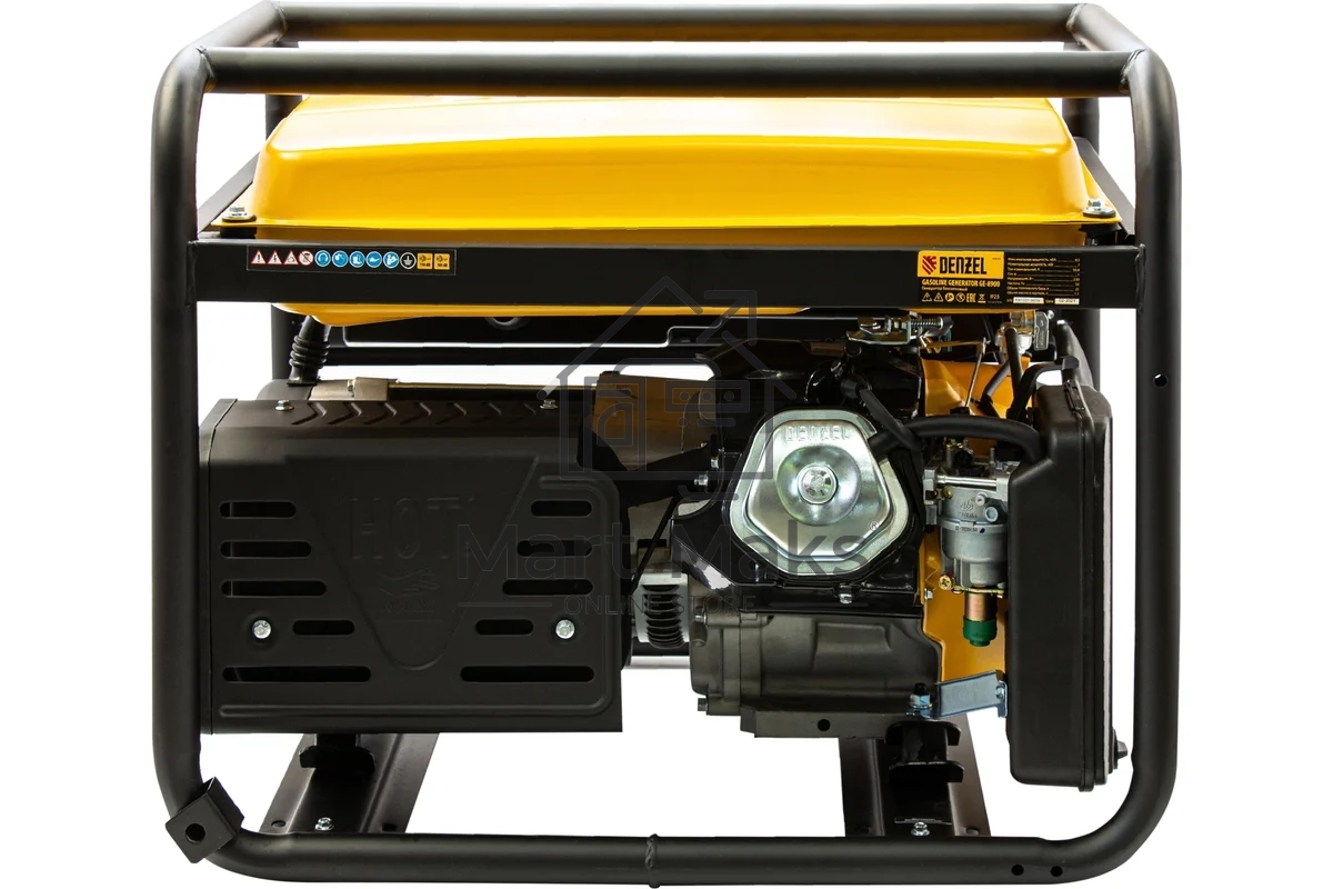 Электрогенератор бензиновый Denzel GE 8900, 8.5 кВт, 99 дБ, 86 кг