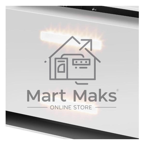 Вытяжка пристенная островная Maunfeld Bath Plus 402IL белый, 40 см, 1150 куб. м/ч, 52 дБ