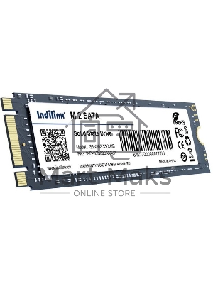 Накопитель SSD Indilinx IND-S3N80S, 512Gb, SATA III, M.2 2280, R/W 500/450