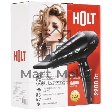 Фен HOLT HT-HD-008 черный, 2200 Вт