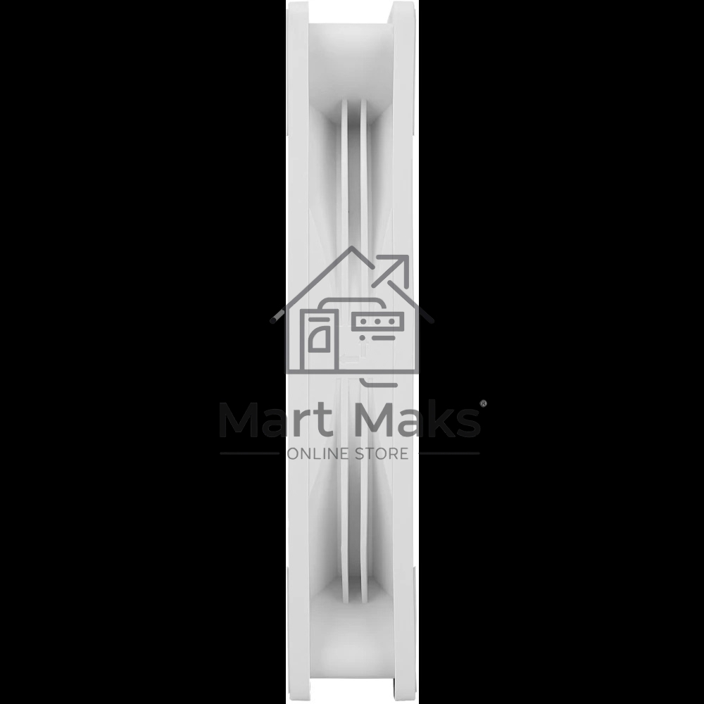 Кулер для корпуса Thermalright TL-C14CW белый (140x140x25mm, 4-pin PWM, 75.8CFM, 26.4dBA, 1500RPM)