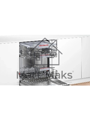 Встраиваемая посудомоечная машина Bosch SMV4HVX00E, серебристый, 59.8 см, 14 компл., 46 дБ, класс D