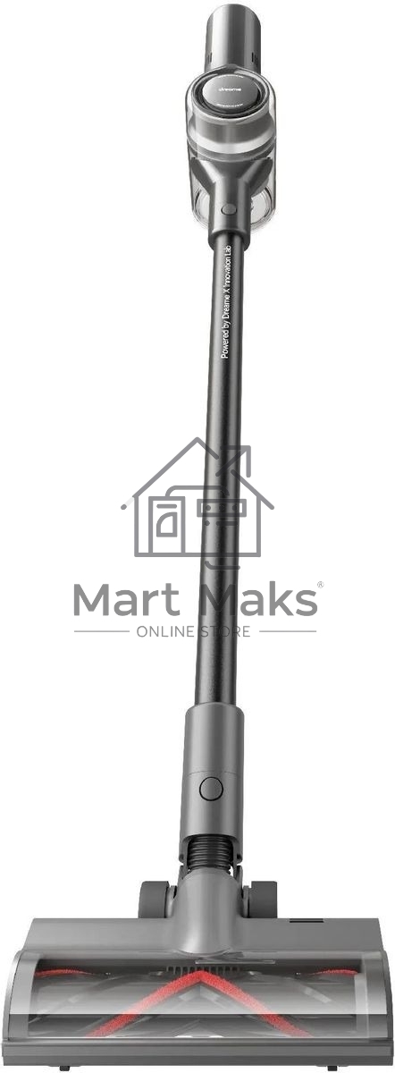 Пылесос вертикальный Dreame Cordless Vacuum Cleaner V12 серый, питание от аккумулятора, 180 Вт, уборка сухая, пылесборник 0.5 л, работа от АКБ max 90 мин