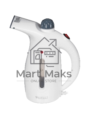 Отпариватель Kelli KL-317 белый, 1700 Вт, 350 мл