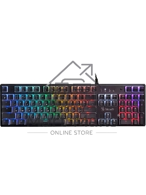 Клавиатура A4Tech Bloody S510RP механическая черный USB for gamer LED