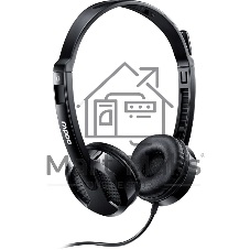 Гарнитура Rapoo H120 чёрный, проводная, USB
