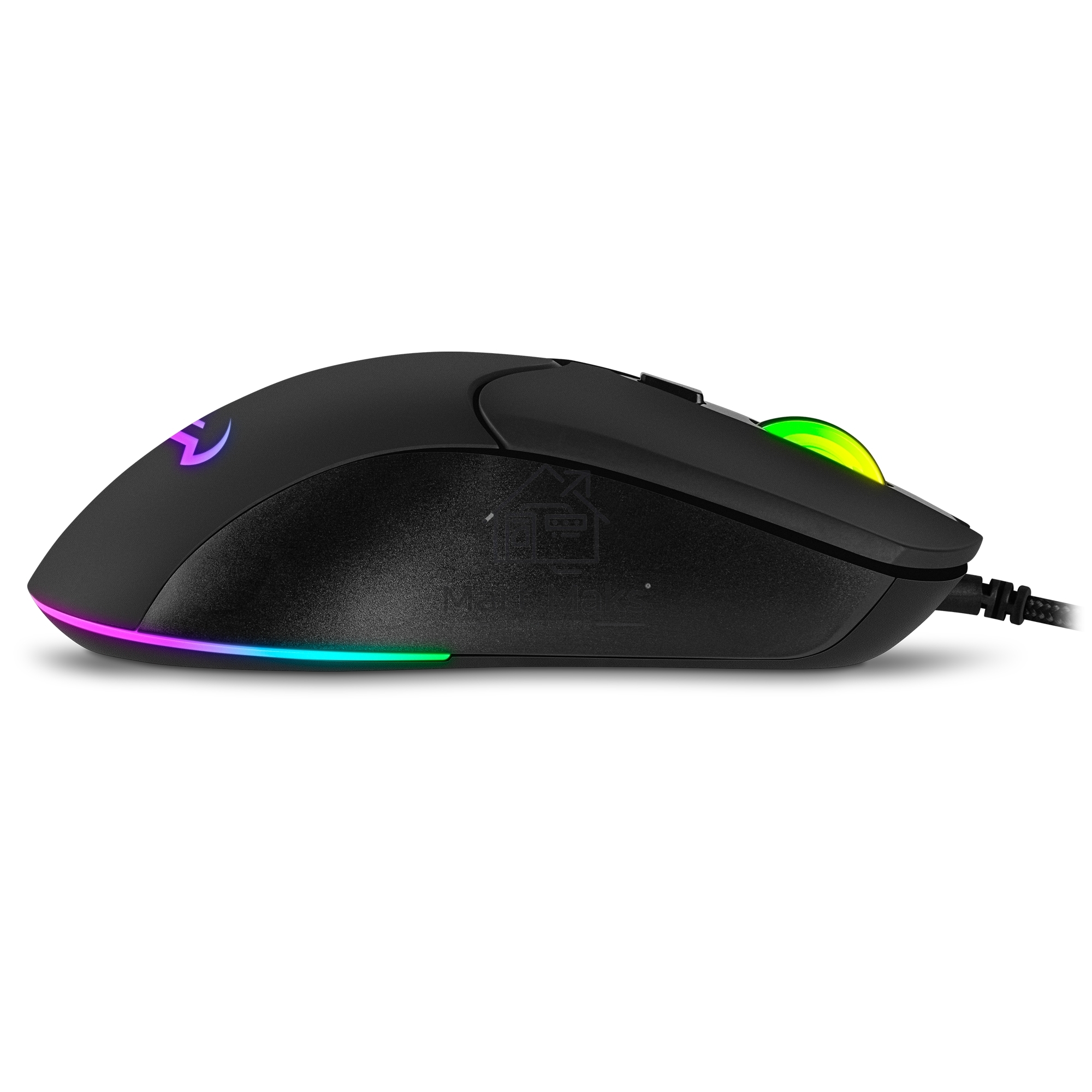 Мышь проводная SVEN RX-G840 черный, 7200 dpi, USB, кнопки - 6