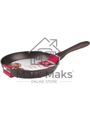 Сковорода Rondell Grillage RDA-1431, 28см, без крышки, коричневый