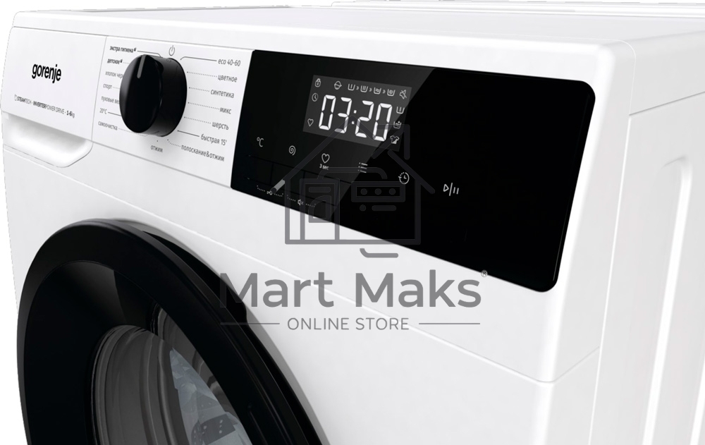 Стиральная машина Gorenje W1NHPI62SCSIRV белый загр. фронтальная макс.: 6 кг 1200 об/мин класс: А